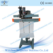 Aluminum Body Pedal Paper Bag Sealing Machine with Coder